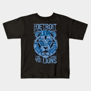 Detroit Lions Kids T-Shirt